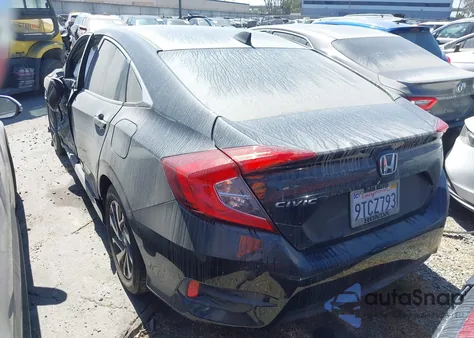 2017 Honda Civic Ex из США, поврежденный, VIN 2HGFC2F76HH573866